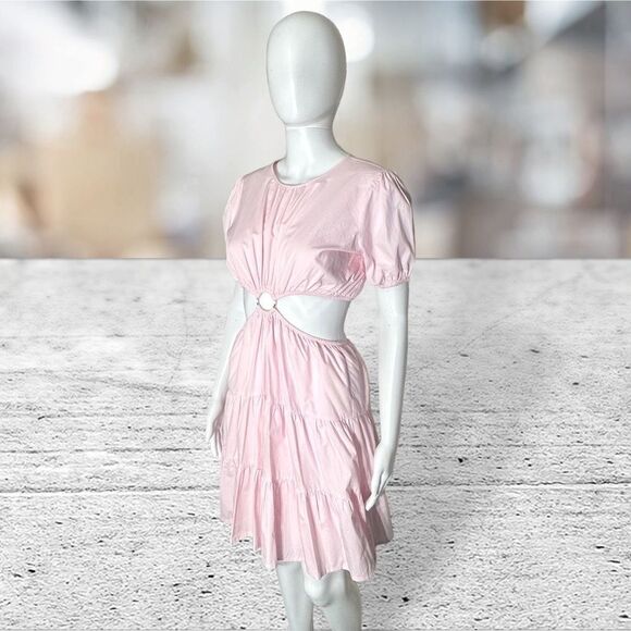 Bardot Junior Girls Pink Cutout Dress - Picture 4 of 6